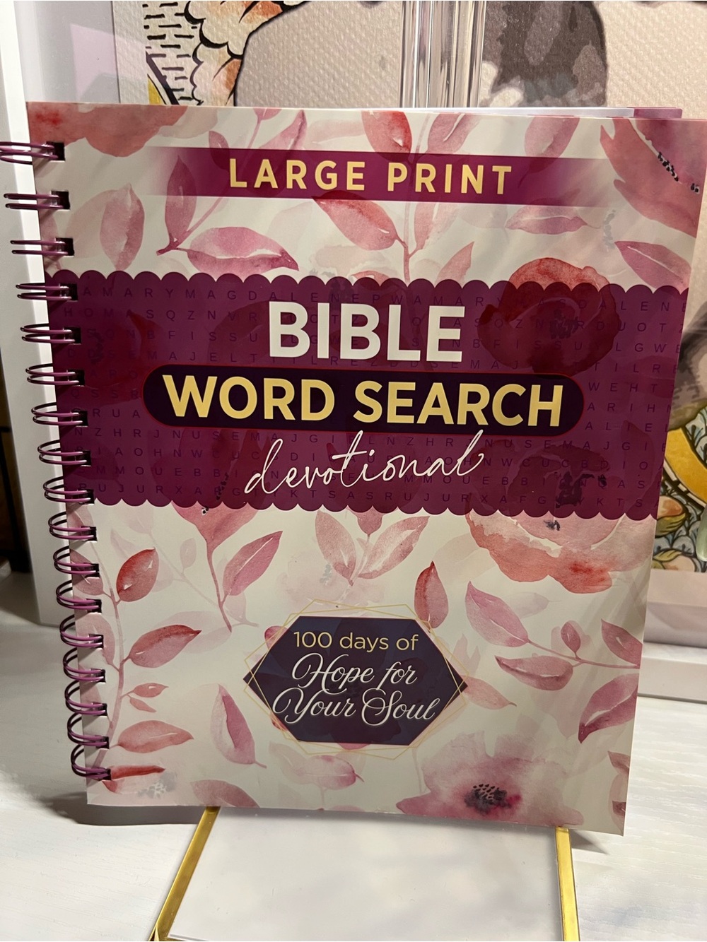 NEW 📕 Bible Word Search Devotional Book